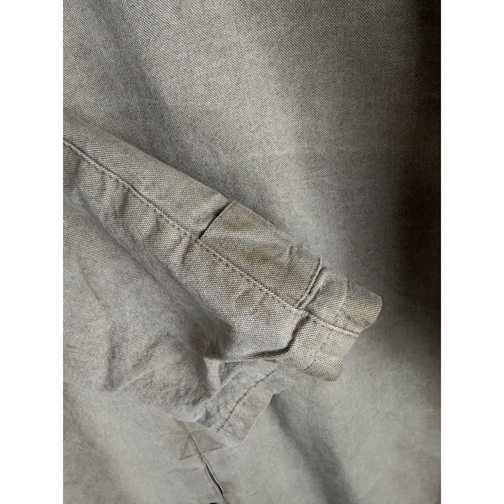 The Australian Outback Collection Duster Coat Large Tan Canvas Cape Trench - Picture 6 of 12